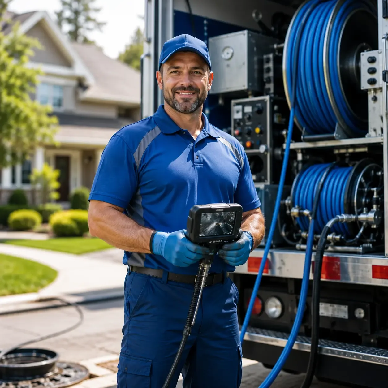 Local outdoor drain cleaning specialists in Marenisco, MI